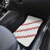 White Sunday Tonga Fakame Car Mats Tongan Ngatu Heilala Lei - Polynesian Pride