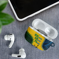 Malampa Province Vanuatu AirPods Case Map With Polynesian Pattern LT14 - Polynesian Pride