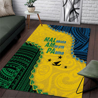 Malampa Province Vanuatu Area Rug Map With Polynesian Pattern LT14 Multicolor - Polynesian Pride