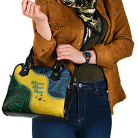 Malampa Province Vanuatu Shoulder Handbag Map With Polynesian Pattern LT14 - Polynesian Pride