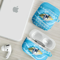 Aloha Hawaii Humuhumu Reef Triggerfish AirPods Case Hawaiian Leis Kakau Pattern LT14 - Polynesian Pride