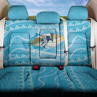 Aloha Hawaii Humuhumu Reef Triggerfish Back Car Seat Cover Hawaiian Leis Kakau Pattern LT14 One Size Blue - Polynesian Pride
