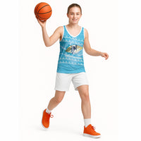 Aloha Hawaii Humuhumu Reef Triggerfish Basketball Jersey Hawaiian Leis Kakau Pattern LT14 - Polynesian Pride