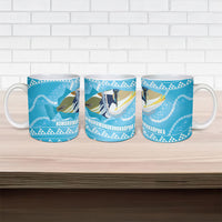 Aloha Hawaii Humuhumu Reef Triggerfish Ceramic Mug Hawaiian Leis Kakau Pattern LT14 - Polynesian Pride