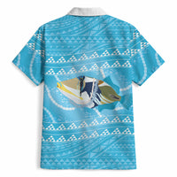 Aloha Hawaii Humuhumu Reef Triggerfish Hawaiian Shirt Hawaiian Leis Kakau Pattern LT14 - Polynesian Pride