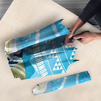 Aloha Hawaii Humuhumu Reef Triggerfish Umbrella Hawaiian Leis Kakau Pattern LT14 - Polynesian Pride