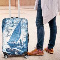 New Zealand Saling Luggage Cover Aotearoa Yacht Racing - Born To Sail