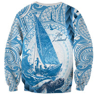 New Zealand Saling Sweatshirt Aotearoa Yacht Racing - Born To Sail