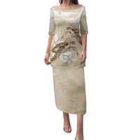 Happy Valentine's Day Polynesia Family Matching Puletasi and Hawaiian Shirt SeaTurtle Couple Polynesian - Pollinate Color