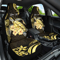 Personalised Aloha Hawaii Oahu Island Car Seat Cover Gathering Place Sea Turtle Ilima Flowers