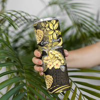 Personalised Aloha Hawaii Oahu Island Skinny Tumbler Gathering Place Sea Turtle Ilima Flowers