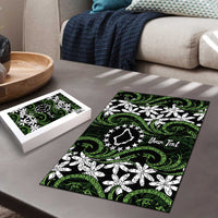 Personalised Cook Islands Palmerston Puzzle Tiare Maori Polynesian Waves Tattoo