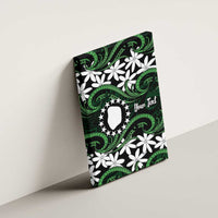 Personalised Cook Islands Mitiaro Canvas Wall Art Tiare Maori Polynesian Waves Tattoo