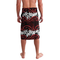 Personalised Cook Islands Atiu Enuamanu Lavalava Tiare Maori Polynesian Waves Tattoo