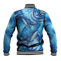 New Zealand Humpback Whale Matariki Baseball Jacket Maori New Year Taniko Niho Taniwha