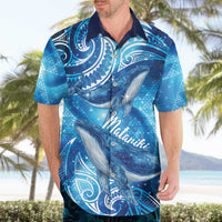 New Zealand Humpback Whale Matariki Hawaiian Shirt Maori New Year Taniko Niho Taniwha