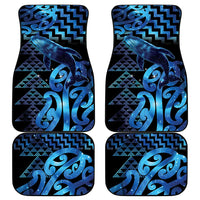 Humpback Whale Matariki New Zealand Car Mats NZ Maori Paikea Poutama Luxury Blue