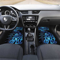 Humpback Whale Matariki New Zealand Car Mats NZ Maori Paikea Poutama Luxury Blue