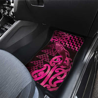 Humpback Whale Matariki New Zealand Car Mats NZ Maori Paikea Poutama Luxury Pink