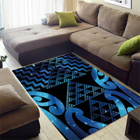 Taniko Motifs Matariki New Zealand Area Rug NZ Niho Taniwha Poutama LT14 - Polynesian Pride