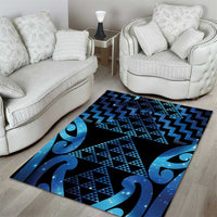 Taniko Motifs Matariki New Zealand Area Rug NZ Niho Taniwha Poutama LT14 - Polynesian Pride