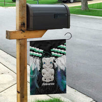 Aotearoa Korowai Motif Garden Flag Hei Tiki Poutama Maori Pattern