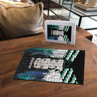Aotearoa Korowai Motif Puzzle Hei Tiki Poutama Maori Pattern LT14 - Polynesian Pride