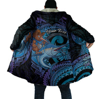 Personalised Blue Marlin Fishing New Zealand Cloak NZ Kiwi Cowboy Born To Fish