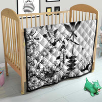 Japan And Hawaii Quilt Sakura Koi Fish Hawaiian Lei Kanaka - Polynesian Pride