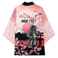 Personalised Japan Samurai Warrior Kimono Japanese Cherry Blossom Polynesian Pattern - Polynesian Pride
