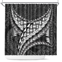 Hawaii Lauhala Tattoo Shower Curtain Hawaiian Hala Leaf Weaving