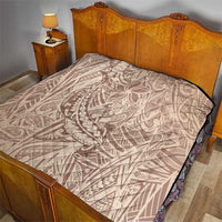 Pink Gradient Polynesia Quilt Hawaiian Tribal Hammerhead Shark Tattoo