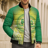 Cook Islands 682 Bomber Puffer Jacket Kuki 'Airani Area Code Proud LT14 - Polynesian Pride