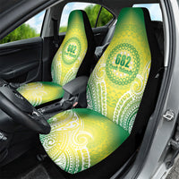 Cook Islands 682 Car Seat Cover Kuki 'Airani Area Code Proud