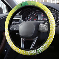 Cook Islands 682 Steering Wheel Cover Kuki 'Airani Area Code Proud LT14 - Polynesian Pride