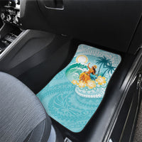 Ura Cook Islands Car Mats Kuki 'Airani Traditional Dance Tropical Vibes LT14 - Polynesian Pride