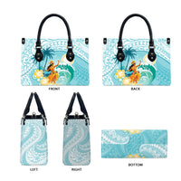 Ura Cook Islands Leather Bag Kuki 'Airani Traditional Dance Tropical Vibes LT14 - Polynesian Pride