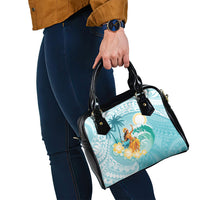Ura Cook Islands Shoulder Handbag Kuki 'Airani Traditional Dance Tropical Vibes LT14 - Polynesian Pride