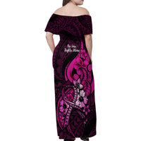 polynesia-breast-cancer-awareness-family-matching-off-shoulder-maxi-dress-and-hawaiian-shirt-think-pink-polynesian-ribbon-black-version