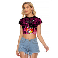 presonalised-tonga-breast-cancer-awareness-raglan-cropped-t-shirt-pink-ribbon-brave-strong-warrior-tongan-ngatu-pattern