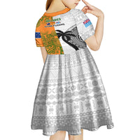 fiji-and-australia-rugby-kid-short-sleeve-dress-2023-world-cup-aboriginal-mix-tapa-pattern