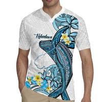 Personalised Aloha Hawaii Kahoolawe Island Rugby Jersey Target Isle Map With Humpback Whale