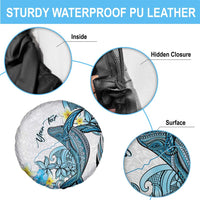 Personalised Aloha Hawaii Kahoolawe Island Spare Tire Cover Target Isle Map With Humpback Whale