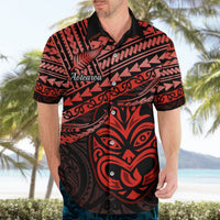 Matariki New Zealand Hawaiian Shirt Maori New Year Tiki Red Version LT14 - Polynesian Pride