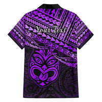 Personalised Matariki New Zealand Hawaiian Shirt Maori New Year Tiki Purple Version LT14 - Polynesian Pride
