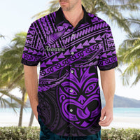 Personalised Matariki New Zealand Hawaiian Shirt Maori New Year Tiki Purple Version LT14 - Polynesian Pride