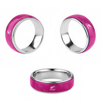 New Zealand Silver Fern Rugby Classic Ring Go Aotearoa Champions Pink - Polynesian Pride