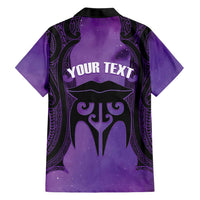 Personalised New Zealand Suffrage Day Hawaiian Shirt Maori Tattoo Galaxy Vibe - Polynesian Pride