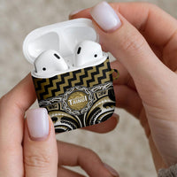 Aotearoa Waikato Tainui AirPods Case Maori Iwi Poutama Puhoro Tattoo LT14 - Polynesian Pride