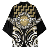 Aotearoa Waikato Tainui Personalised Kimono Maori Iwi Poutama Puhoro Tattoo LT14 - Polynesian Pride